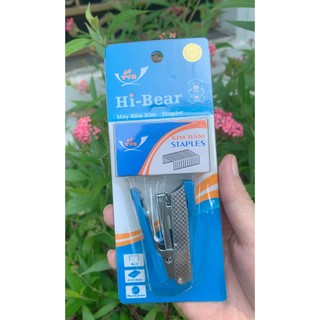 Bộ máy bấm kim mini số 10 và 2 hộp kim bấm số 10