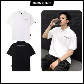 Áo Polo Odin Localbrand Unisex Oversize Thun Có Cổ Form Rộng Nam Nữ Chất Vải Cotton 250gsm Thương Hiệu BON.CLUB