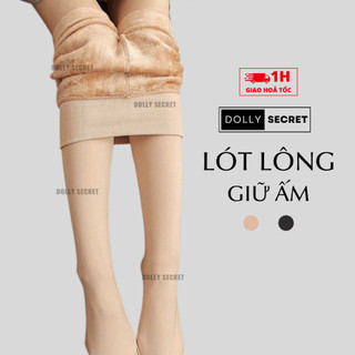 Quần Tất Lót Lông Che Khuyết Điểm Mùa Đông DOLLY SECRET Giữ Ấm Siêu Dai Siêu Mịn T42