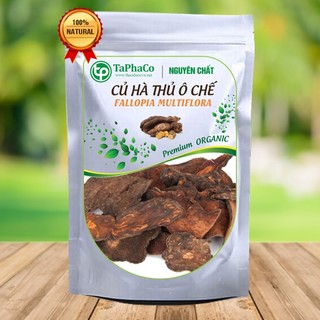Củ hà thù ô đỏ đã sơ chế khử độc, Hà thủ ô rừng thái lát khô, Đen tóc, Bổ thận, Bổ máu
