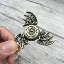 Con Quay 3 cánh Spinner Mắt Rồng Kim Loại Cao Cấp, con quay 3 cánh mắt rồng