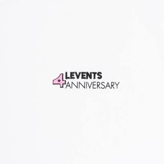 Áo Thun Levents 4 Years Anniversary/ White