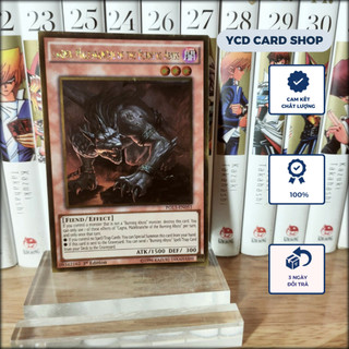 Thẻ bài yugioh chính hãng Cagna, Malebranche of the Burning Abyss – Gold Rare