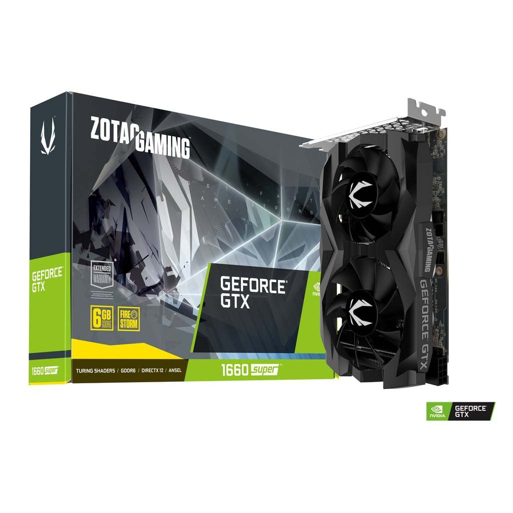 Card màn hình VGA Zotac GTX1660 Super Gaming 6G cũ BH 05.2025