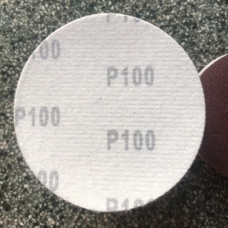 Nhám tròn 4 inch lông (100mm) - 10 tờ