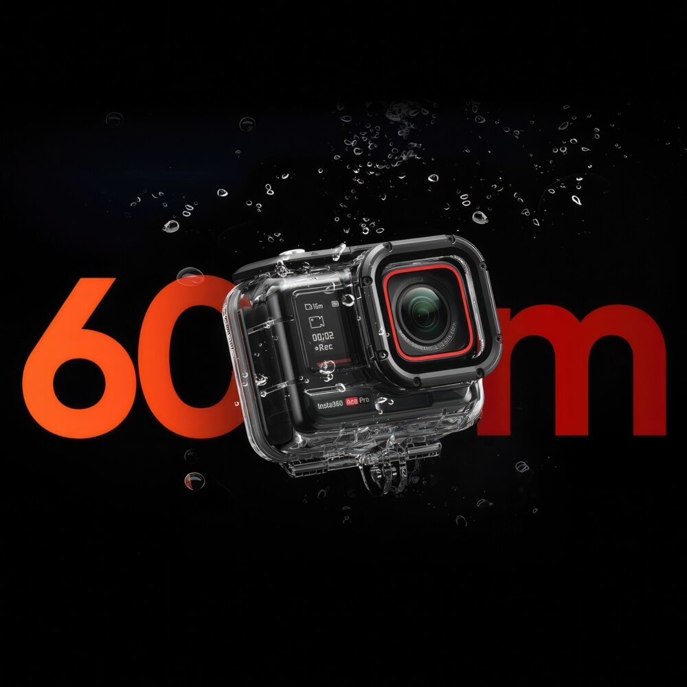 VỎ CHỐNG NƯỚC CHO INSTA360 ACE PRO DIVE CASE