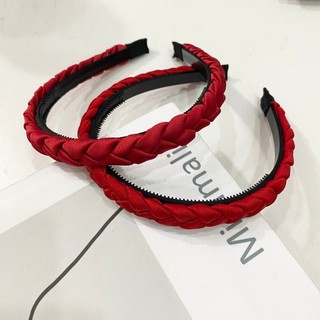 Bờm tóc, mấn lụa kiểu tết nhiều màu cho bé