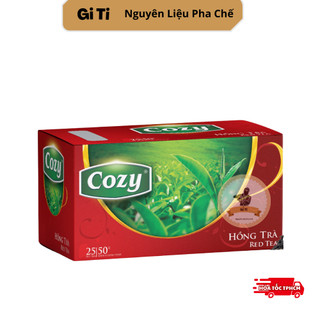 Hồng trà cozy túi lọc | cozy hồng trà 25 túi
