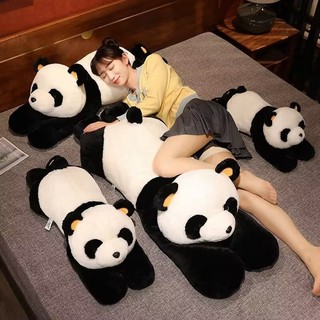 Gấu Bông Gấu Trúc Nằm,  Ôm Cành Trúc, đủ (size 35cm-45cm-60-70cm)