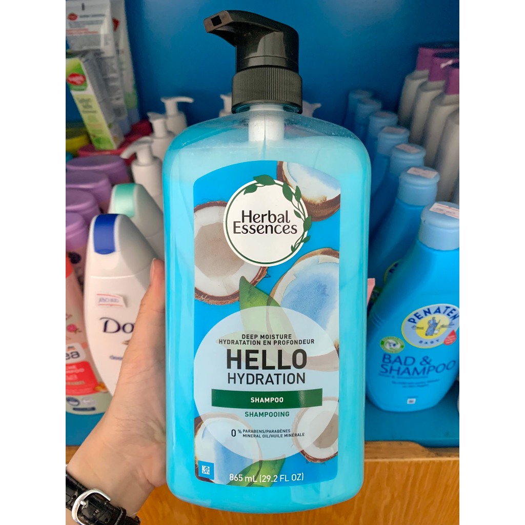 DẦU GỘI DƯỠNG ẨM CHO TÓC HERBAL ESSENCES 865 ML (HÀNG MỸ)