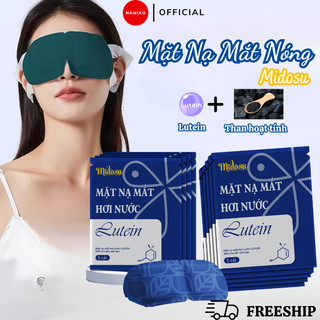 Mặt nạ mắt midosu namiko làm ấm mắt giúp giảm căng thẳng và mỏi mắt
