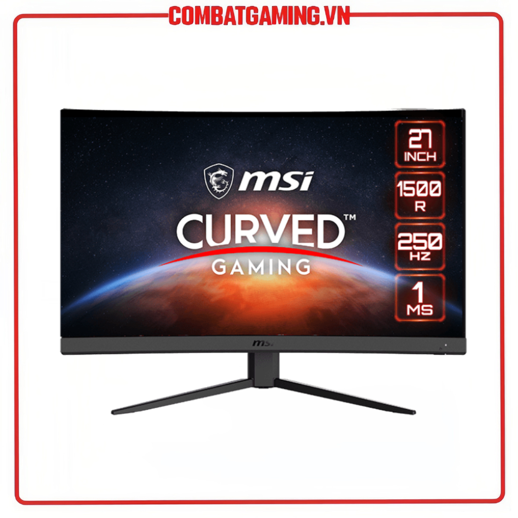 Màn Hình Cong Gaming MSI Optix G27C4X (27"/FHD/VA/250Hz/1ms/FreeSync Premium) Hàng Chính Hãng | BigBuy360 - bigbuy360.vn