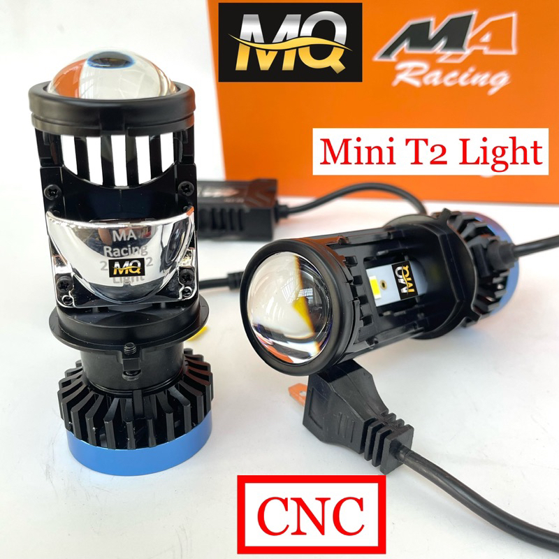 Đèn Pha Bi Cầu Mini T2 Light Chính Hãng MA Racng H4 12-24v 65w M3MINI