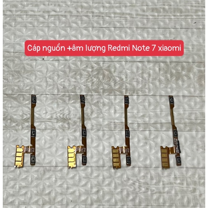 cáp nguồn +âm lượng Redmi Note 7 Xiaomi