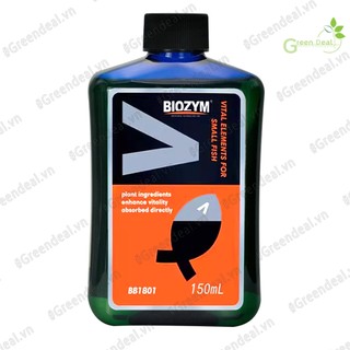 BIOZYM - Vital Elements For Small Fish (Chai 150 ml) | Bổ sung Vitamin và các dưỡng chất cho cá cảnh thủy sinh
