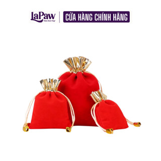 Túi thơm nhung đỏ dây rút