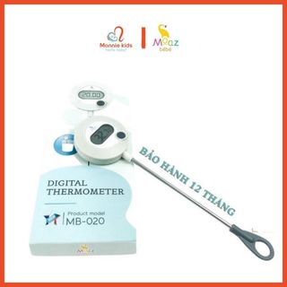 Nhiệt kế điện tử cho bé Moaz BeBe MB020, que đo nhiệt độ sữa cho trẻ - Monnie Kids