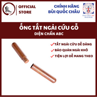 Ống tắt ngải cứu gỗ dụng cụ diện chẩn bùi quốc châu chính hãng
