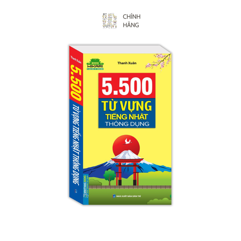 Sách - 5500 Từ Vựng Tiếng Nhật Thông Dụng