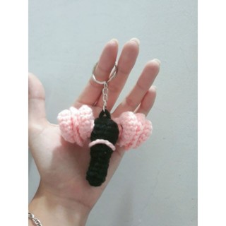 Lightstick blackpink móc len mini