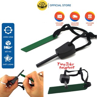 Thanh đá đánh lửa sinh tồn magie đi phượt