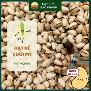500G Hạt dẻ cười Mỹ nguyên vị nguyên hạt đóng gói hộp tròn Bảo Khánh