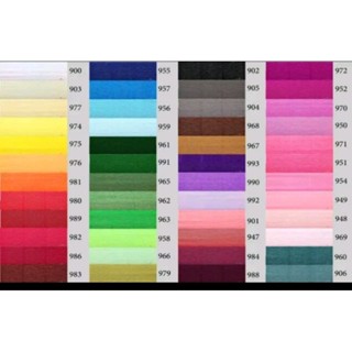  Giấy nhún ý 140g - Giấy nhăn làm hoa phụ kiện trang trí 