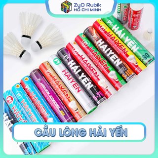 [hải yến ống cầu lông hải yến 6/12 trái chất lượng cao chính hãng- cầu lông phù hợp thi đấu/ tập luyện- zyo rubik hcm