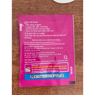 Điều hòa sinh trưởng GA3 (2,5gr)