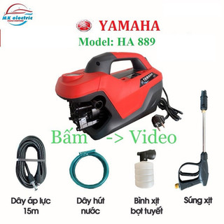 Máy rửa xe mini i máy rửa xe cao áp yamaha 2800w ha889 - có áp chống giật - chống cháy