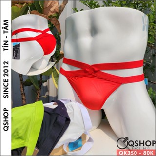  Quần lót lọt khe nam thun lạnh màu trơn gợi cảm QSHOP - QK350 