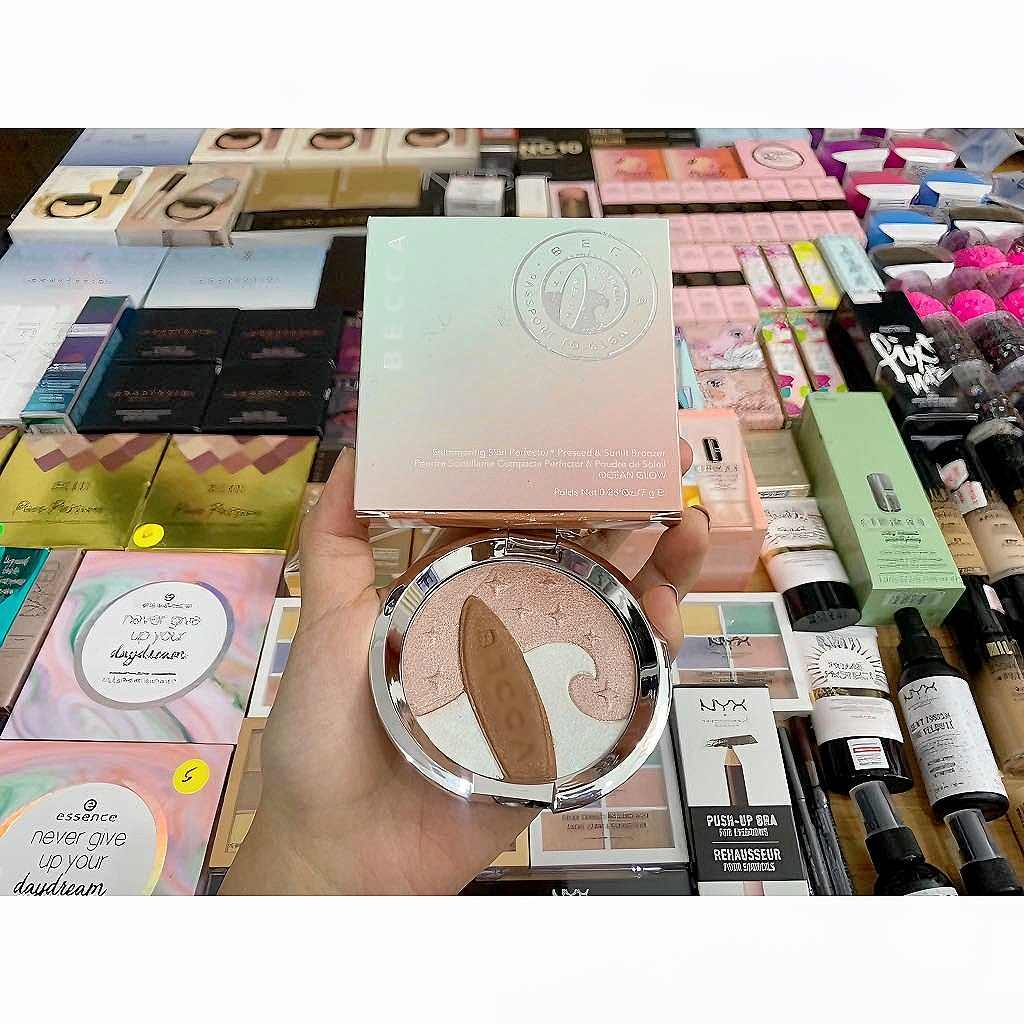 Phấn Bắt Sáng và Tạo Khối, Má Hồng Shimmering Skin Perfector Pressed Highlighter & Sunlit Bronzer 7g