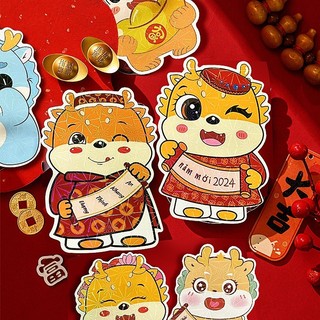 20 30 50 100 bao lì xì chibi năm rồng 2024