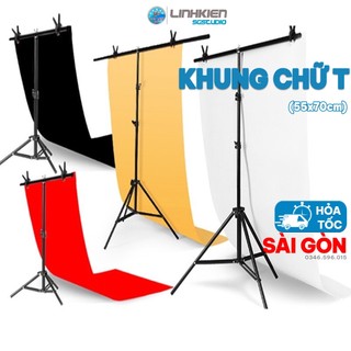 Giá treo phông chữ T 50cm * 70cm chụp ảnh Studio chuyên nghiệp
