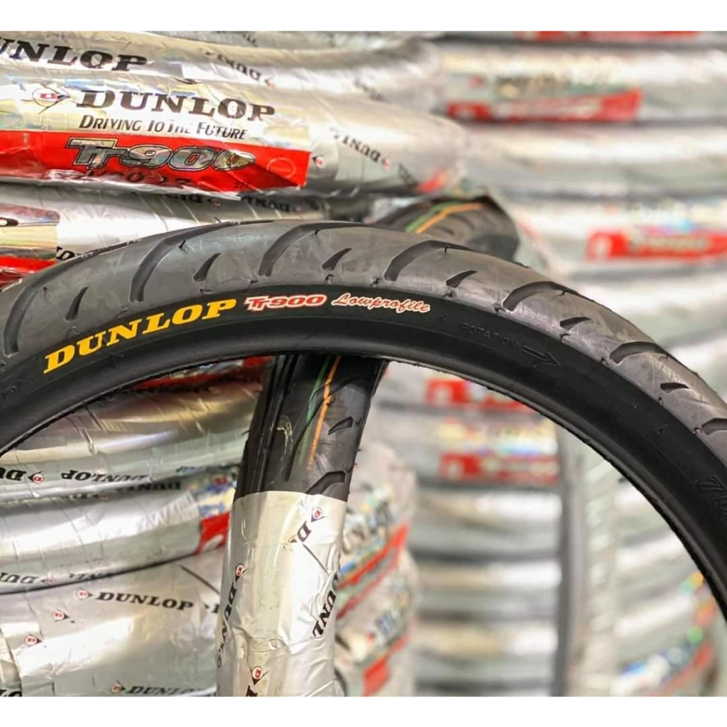 Vỏ dunlop T900 Size cực Hiếm 70/80-17 80/80-17 Made In thailand Hàng cực hiếm cho ae dọn Xe