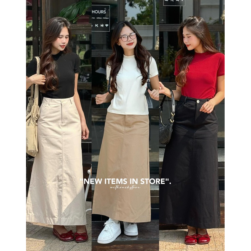 Váy Dài QC - 072 - Túi Chéo - Lai5