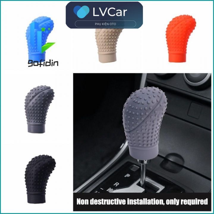 Vỏ bọc cần số chất liệu silicon bọc cần số xe hơi, bảo vệ cần số chống xước, chống trơn trượt dễ dàng lắp đặt