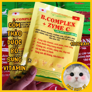 Sumi Bcomplex zyme C bồi dưỡng,tăng đề kháng cho thú cưng gói 100gram