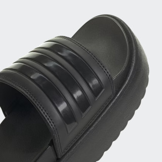 Dép Adidas PLATFORM ADILETTE - Đen - HQ6179