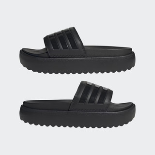 Dép Adidas PLATFORM ADILETTE - Đen - HQ6179