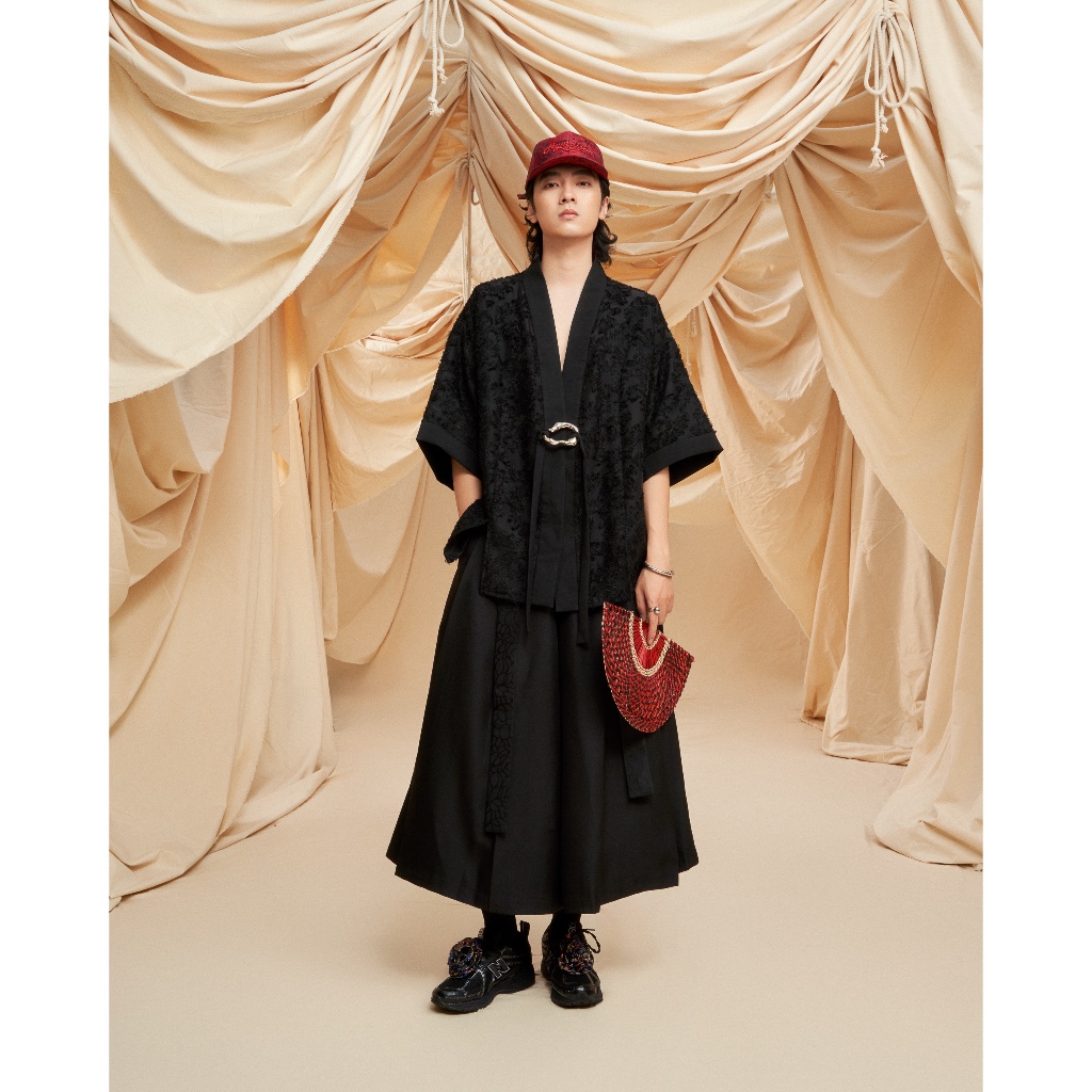 Áo Kimono Xù Hymaison Unisex