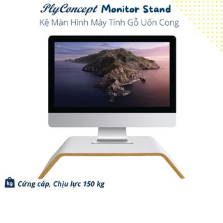 Kệ màn hình máy tính, Kệ Imac gỗ uốn cong PlyConcept Imac Stand - Laminate