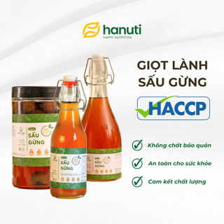 Siro Sấu Gừng Giọt Lành - 100% sấu gừng lên men tự nhiên cùng đường phèn chai 250 - 500ml, lọ 1L