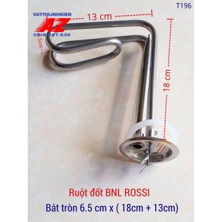 Ruột đốt Bình nước nóng ROSSI - Tân Á cong bát tròn 6.5cm