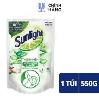 Túi nước rửa chén Sunlight 550g