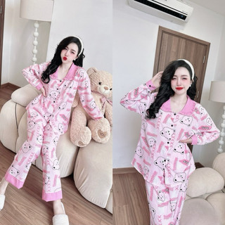 Đồ bộ Lụa Nhật phối ren 3 size 50-100kg bigsize chất mát