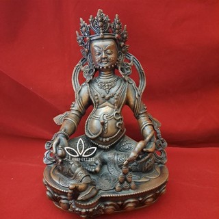Hoàng Thần Tài mật tông Tượng đồng đỏ