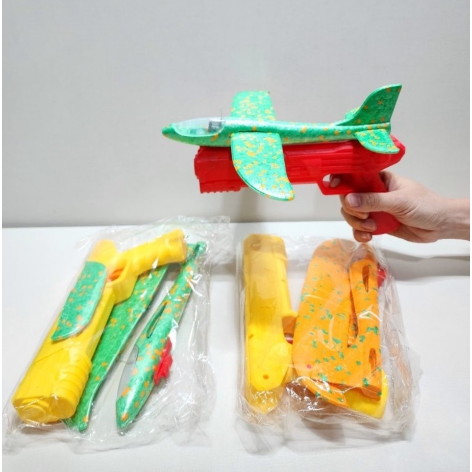 Súng Bắn Máy Bay Đồ Chơi Dành Cho Trẻ Em - Đồ Chơi Súng Phóng Máy Bay Lượn Mô Hình Trẻ Em