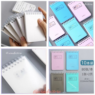 Sổ Ghi Chú A7, Sổ Tay mini Windie Xinh Xắn, Nhỏ Gọn, Thời Thượng, Đơn Giản (Sổ lò xo)