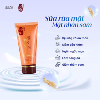 Sữa Rửa Mặt Nhân Sâm 36 Vị Meea 80ml